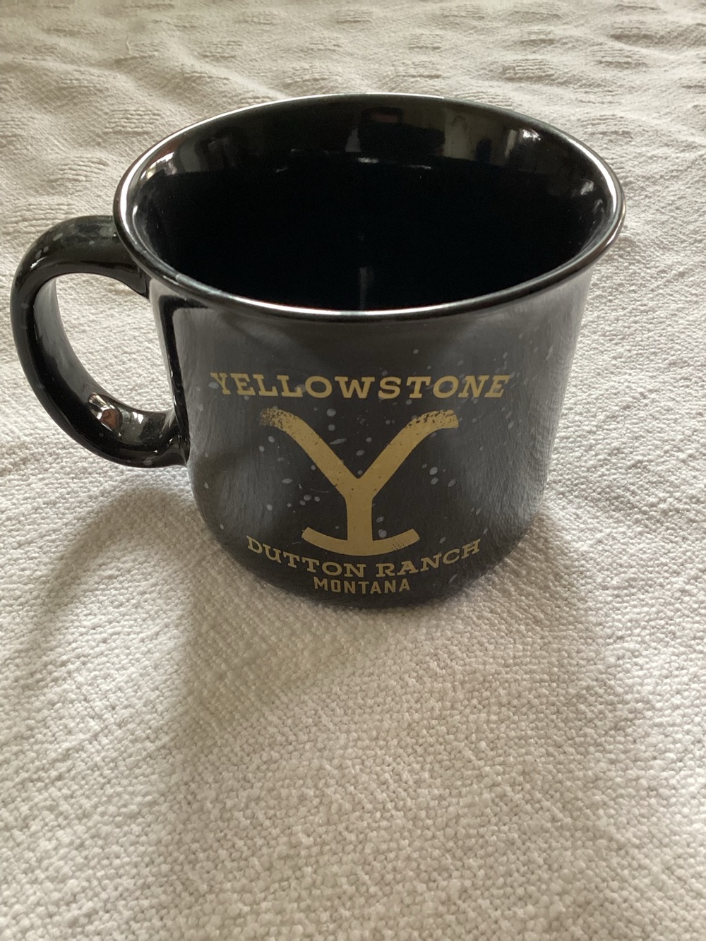 ZAC Mug Yellowstone DuttonRanch Protect This Family Black Coffee  16 oz